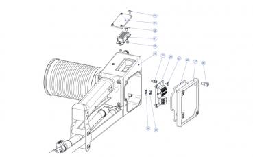 Original Ersatzteile Basis Handmaschine (Teil 2) für Demco Spider Handsäge